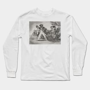 This is Too Much! from the series The Disasters of War by Francisco Goya Long Sleeve T-Shirt